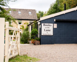 Books on The Lane entrance